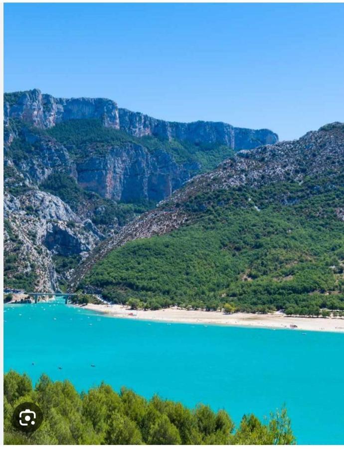 Petit Nid Cosy Typiquement Provencal Apartman Villecroze Kültér fotó